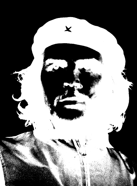 Image rémanante du Che Guevara